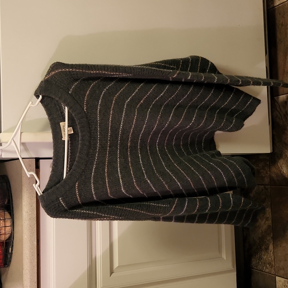 Grey Striped Sweater - Picture 1 of 3